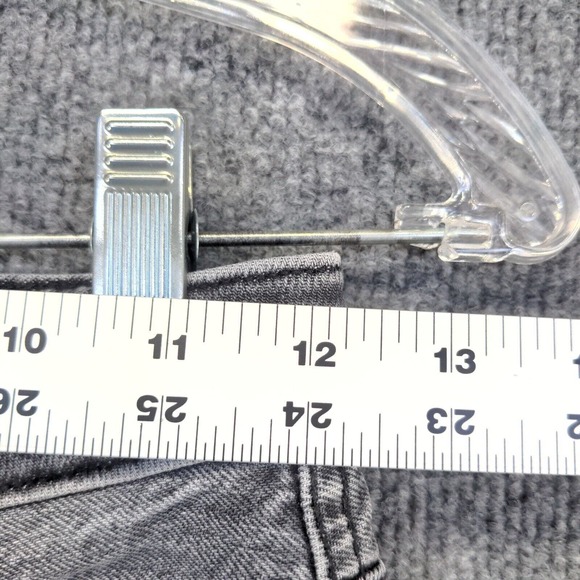 American Eagle Outfitters Women's Skinny Jeans Gray 00 Distressed Charcoal Wash - Picture 10 of 11